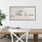Family Inspiration I by Alicia Ludwig 27-in. W x 14-in. H. Canvas Wall Art Print Framed in Grey